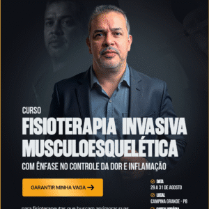 Curso Fisioterapia invasiva musculoesquelética com ênfase no controle da dor e inflamação